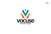 Letter V Logo - Vocuse