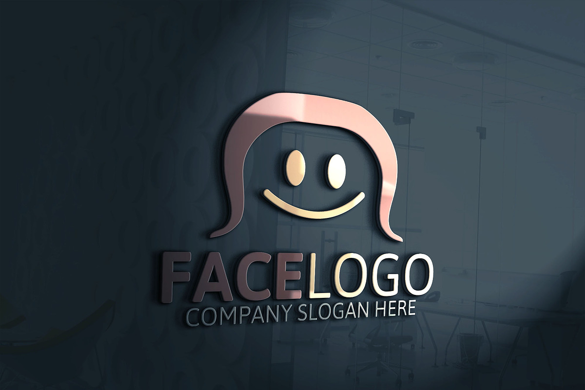 Face Logo in Logo Templates - product preview 8