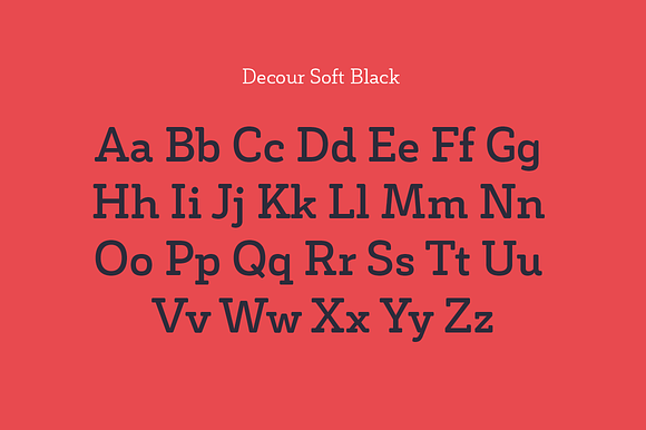 Decour Soft in Slab Serif Fonts - product preview 2