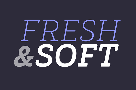 Decour Soft in Slab Serif Fonts - product preview 7