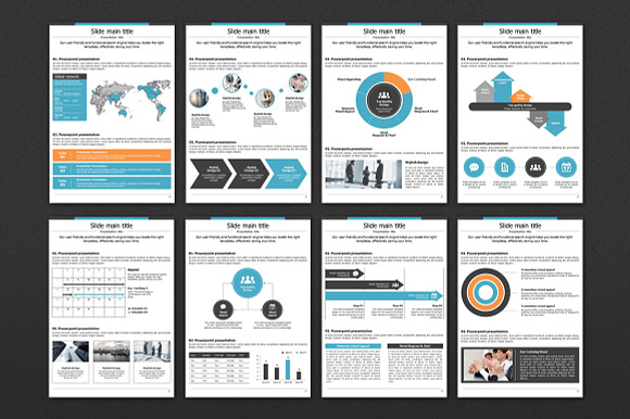 Identity Presentation Vertical in Presentation Templates - product preview 3