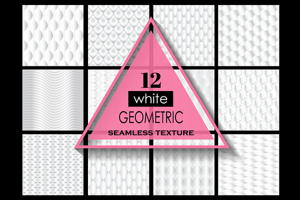 White geometric bundle.