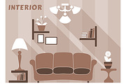 Living room modern interior design i