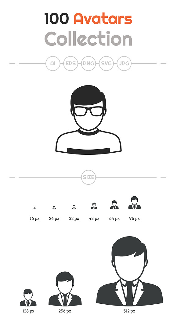 People Icons in People Icons - product preview 1