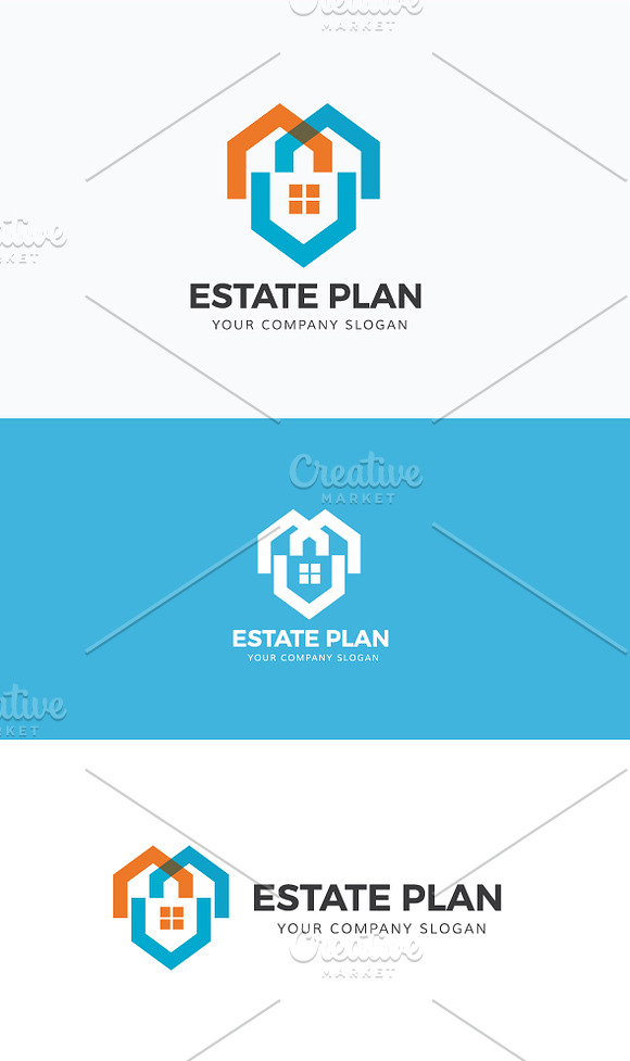 Estate Plan in Logo Templates - product preview 1