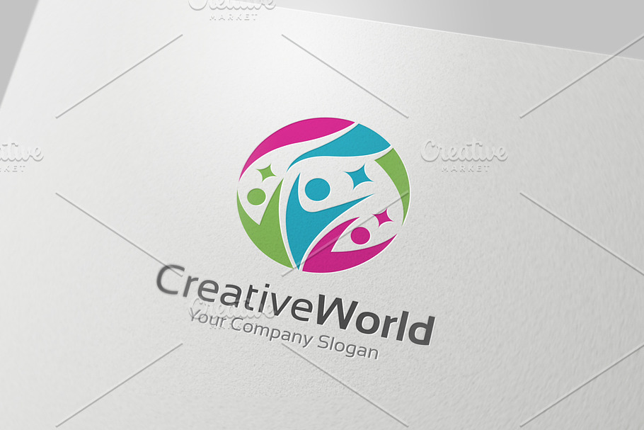 Creative World in Logo Templates - product preview 8