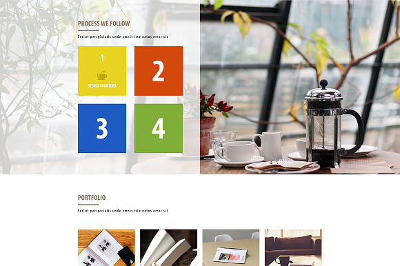 RAAM - One Page Multipurpose Agency in Landing Page Templates - product preview 1