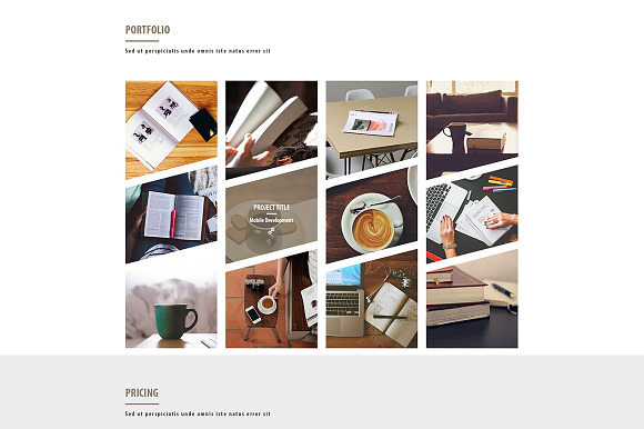 RAAM - One Page Multipurpose Agency in Landing Page Templates - product preview 2