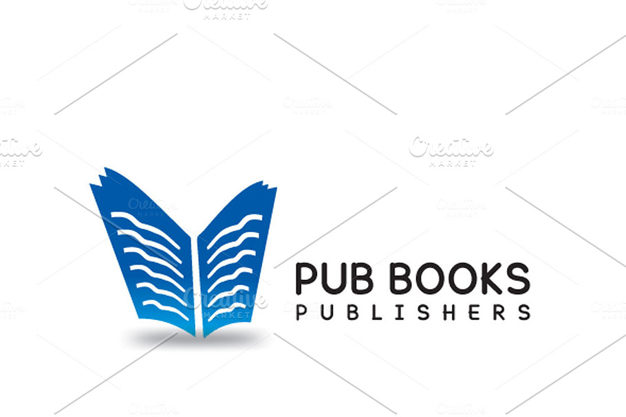 Pub Books Logo Template in Logo Templates - product preview 8