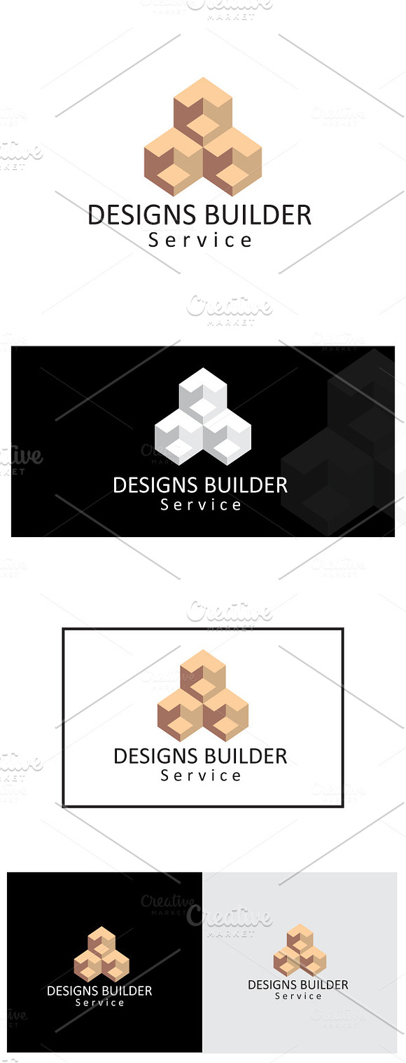 Designs Builder Logo Template in Logo Templates - product preview 3