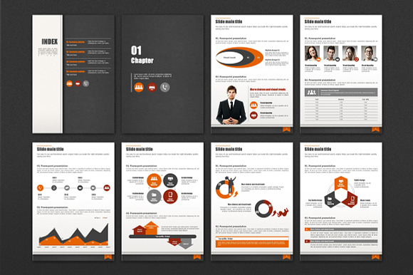 Modern Business Vertical Template in PowerPoint Templates - product preview 1
