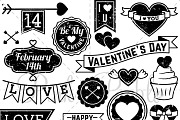 Vintage Valentine's Day Stamps