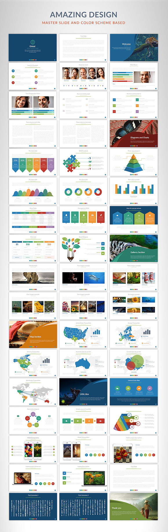 Global | Powerpoint teamplate in PowerPoint Templates - product preview 1