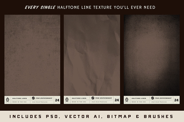 Just Good Textures - Halftone Lines