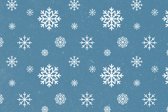 20 Rounded Geometric Snowflakes in Holiday Icons - product preview 1