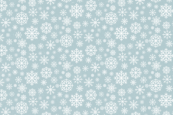 20 Rounded Geometric Snowflakes in Holiday Icons - product preview 4