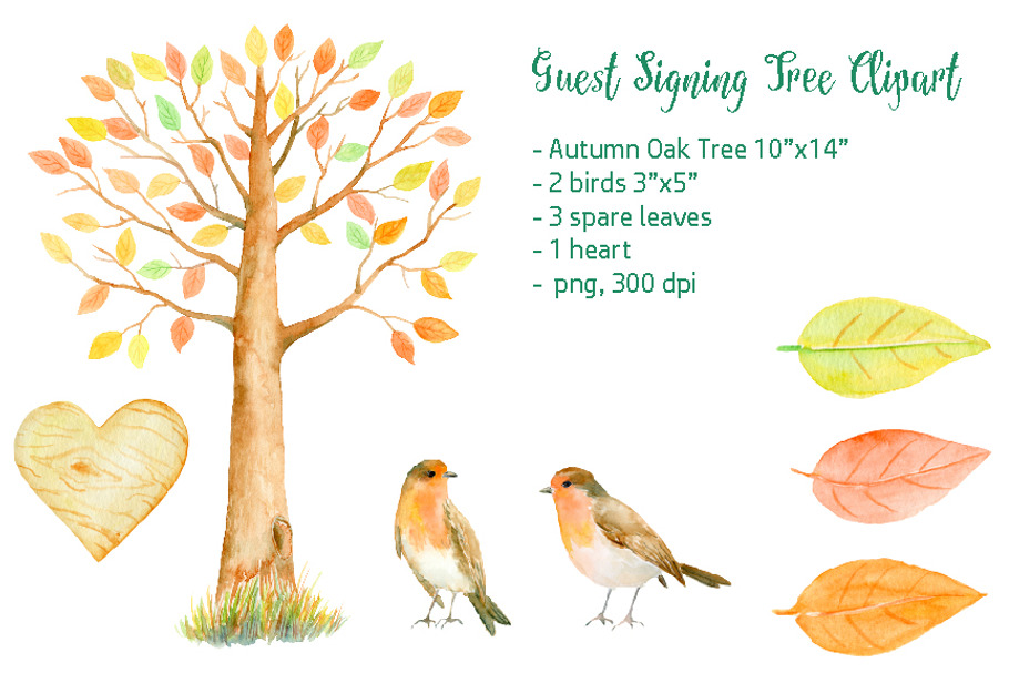 Autumn Guest Signing Tree
