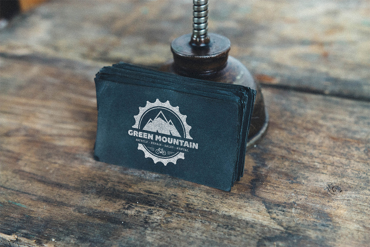 Green Mountain Logo in Logo Templates - product preview 8