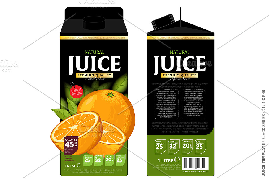 Packaging Design Orange Juice