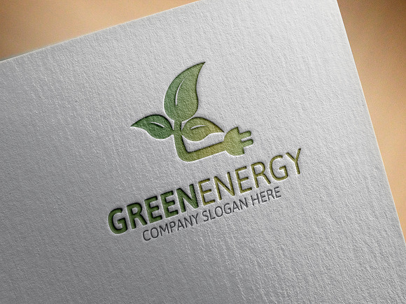 Green Energy Logo in Logo Templates - product preview 2