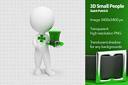 3D Small People - Saint Patrick