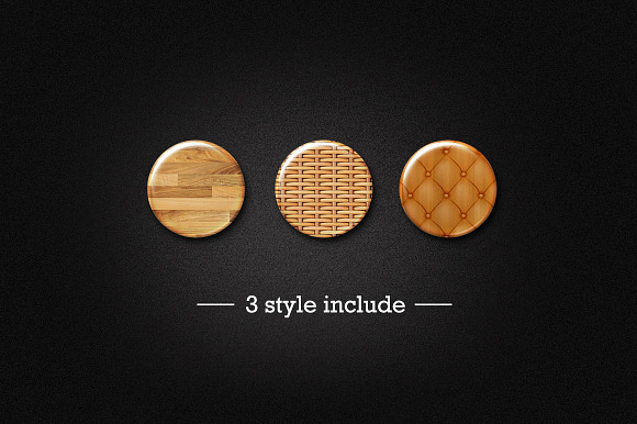 3d wood effect in Photoshop Layer Styles - product preview 3