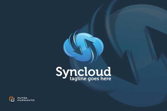 Syncloud / Cloud - Logo Template in Logo Templates - product preview 1