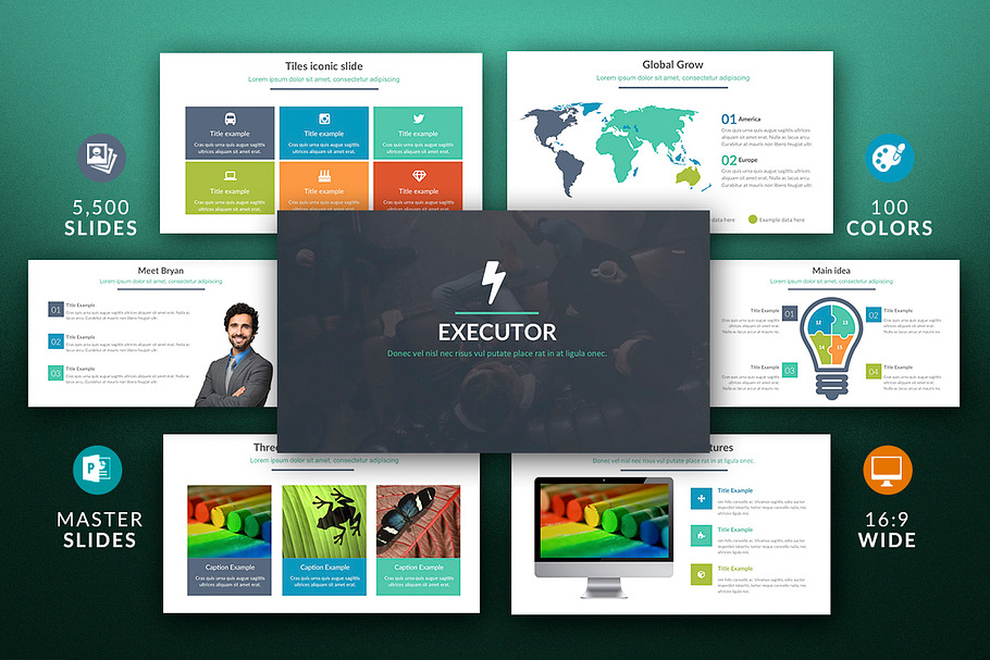 Executor | Powerpoint template in PowerPoint Templates - product preview 8