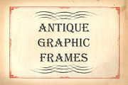 Antique Graphic Frames