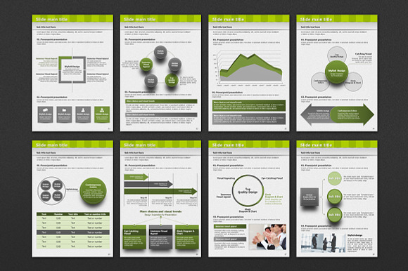 Book Style PPT Template Vertial in PowerPoint Templates - product preview 2