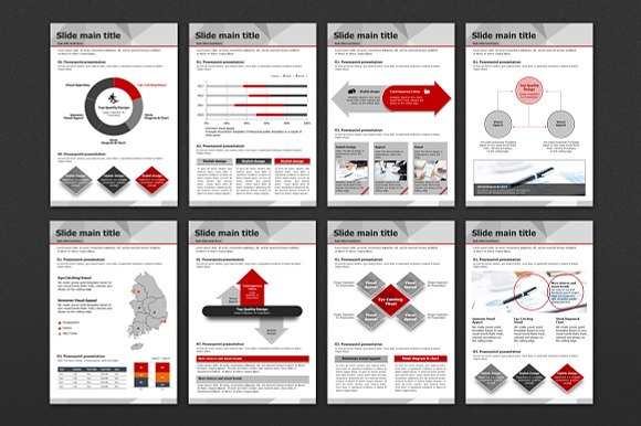 Polygon PPT Presentation Vertical in PowerPoint Templates - product preview 2