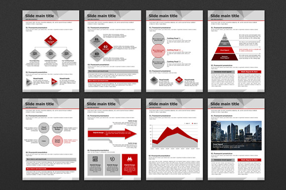Polygon PPT Presentation Vertical in PowerPoint Templates - product preview 4