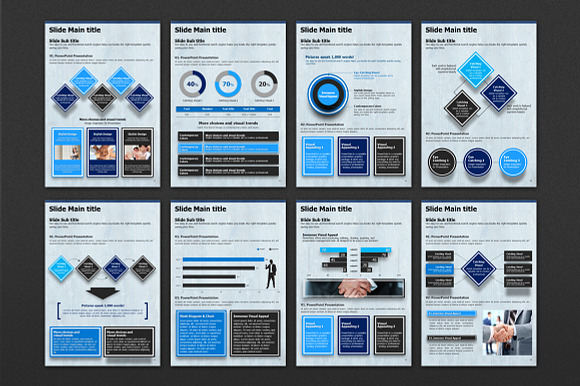 Stairs PowerPoint Vertical in PowerPoint Templates - product preview 2
