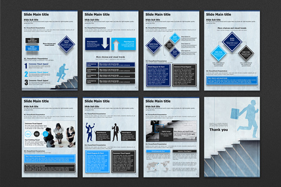 Stairs PowerPoint Vertical in PowerPoint Templates - product preview 4