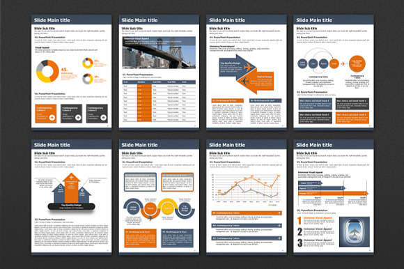 Global Business PowerPoint Vertical in PowerPoint Templates - product preview 3