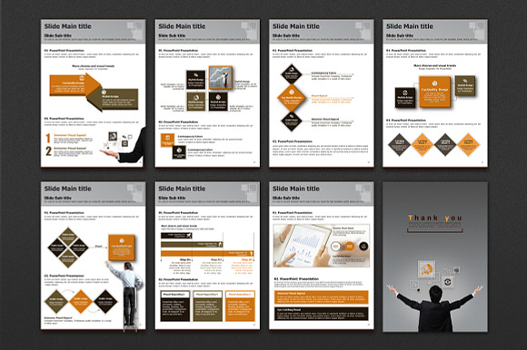 Business Goals PPT Vertical in PowerPoint Templates - product preview 4