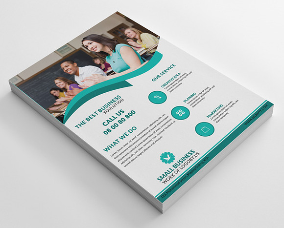 Small Business Flyer & Logo Design in Flyer Templates - product preview 1