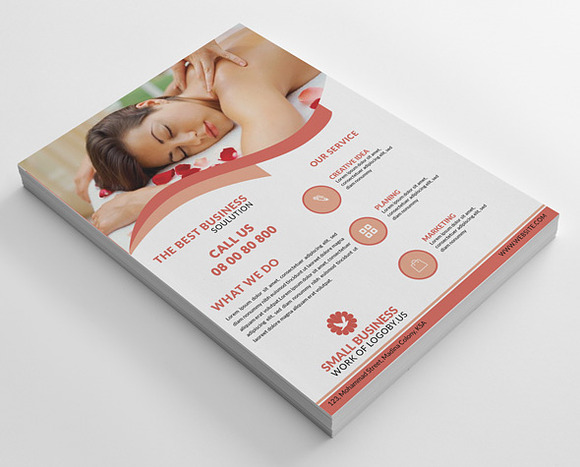 Small Business Flyer & Logo Design in Flyer Templates - product preview 3