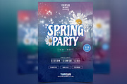 Spring Party - PSD Flyer
