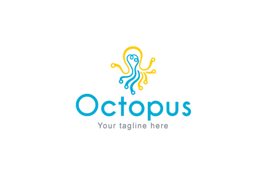 Octopus Stock Logo Template