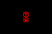Flower book logo