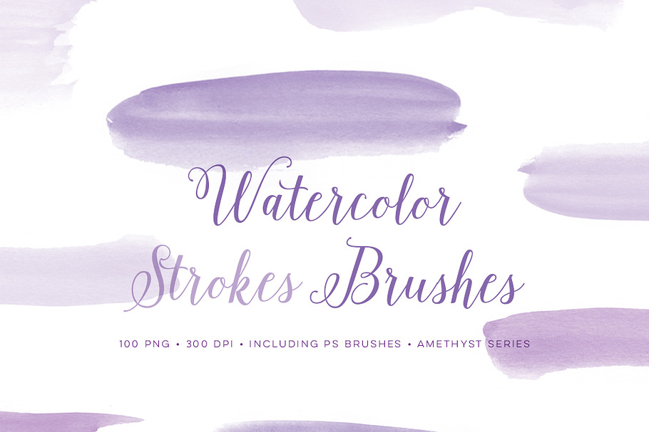 Watercolour Paint Photoshop Brushes