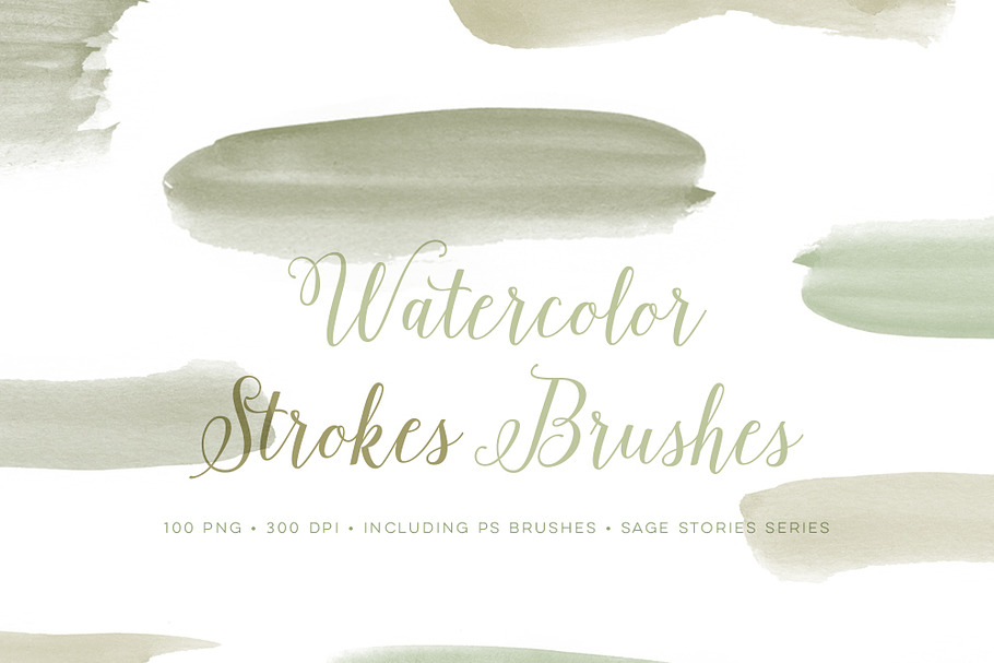 Watercolor Photoshop Brushes CC