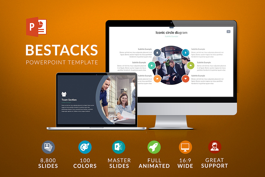 Bestacks | Powerpoint template in PowerPoint Templates - product preview 8