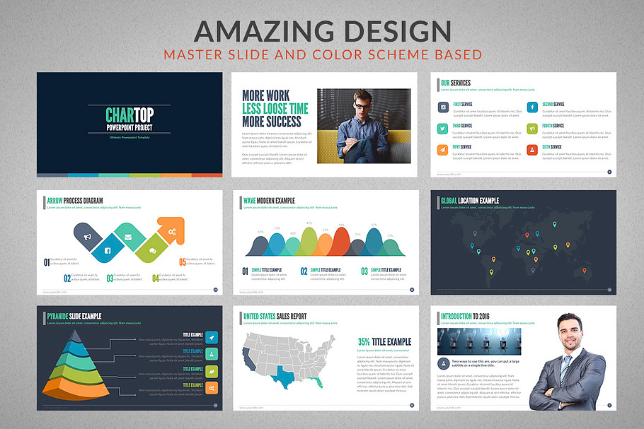 Chartop | Powerpoint template in PowerPoint Templates - product preview 8