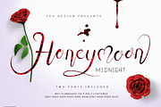 Honey Moon Midnight - Two Fonts