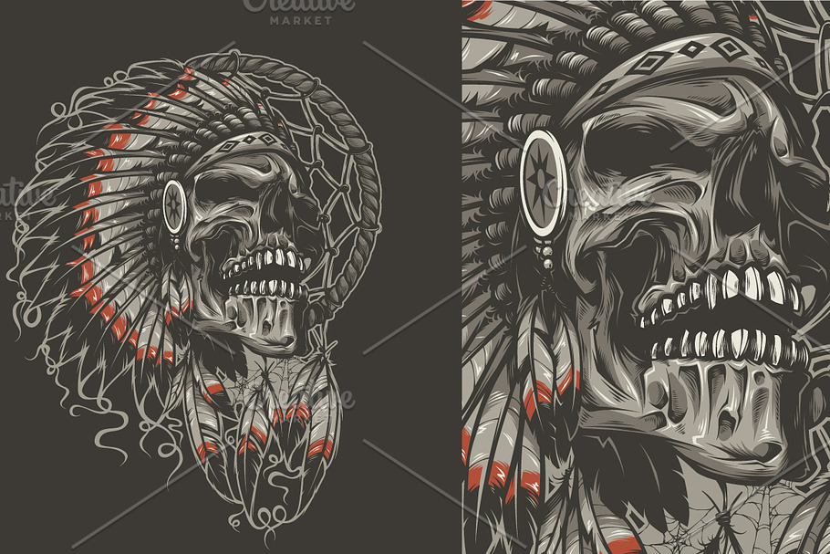 Dead Chief in Illustrations - product preview 8