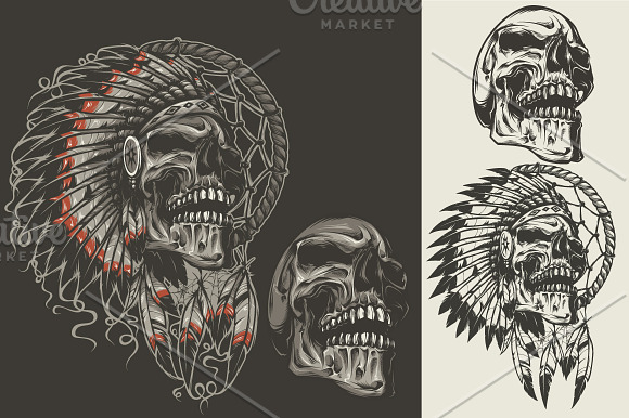 Dead Chief in Illustrations - product preview 1