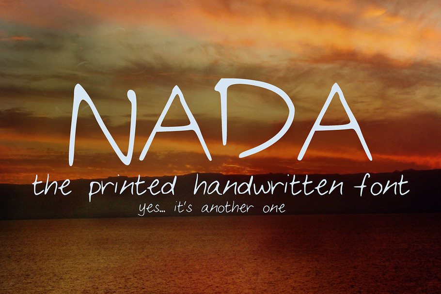 Nada in Sans-Serif Fonts - product preview 8
