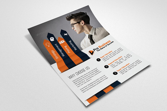Business executive Coach Flyer in Flyer Templates - product preview 1